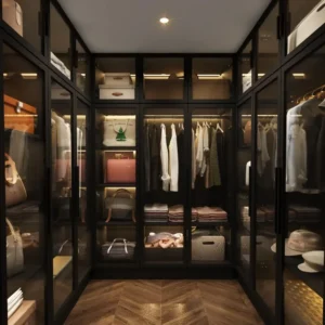 LED Wardrobe Display Cabinet