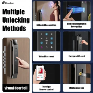 3D Smart Lock with Video Camera