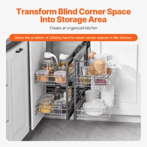 Blind Corner Cabinet Organizer